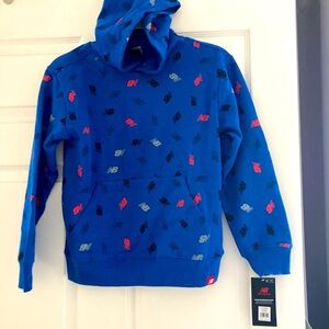 Girls M (10-12) New Balance  hooded sweatshirt